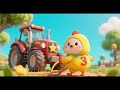 Baby Chick and Tractor Star Number Rescue Nursery Rhyme Kids Song