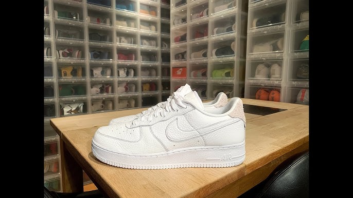 Nike Air Force 1 White Metallic Gold LV8 On Foot Sneaker Review  QuickSchopes 213 Schopes DA8481 100 