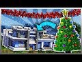 ✔️ Decorating MY MANSION for CHRISTMAS! (Minecraft Mods)