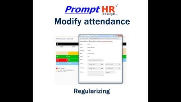 Regularizing Attendance : PromptHR