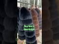 “Luxury Real Fox Fur Coat ❄️ 2025 Women’s Winter Fashion | Elegant Warm Leather Jacket Trend”