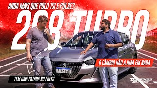 Aceleramos o Peugeot 208 Style 2024 1.0 Turbo! E aí Fiat Pulse e Polo TSI?