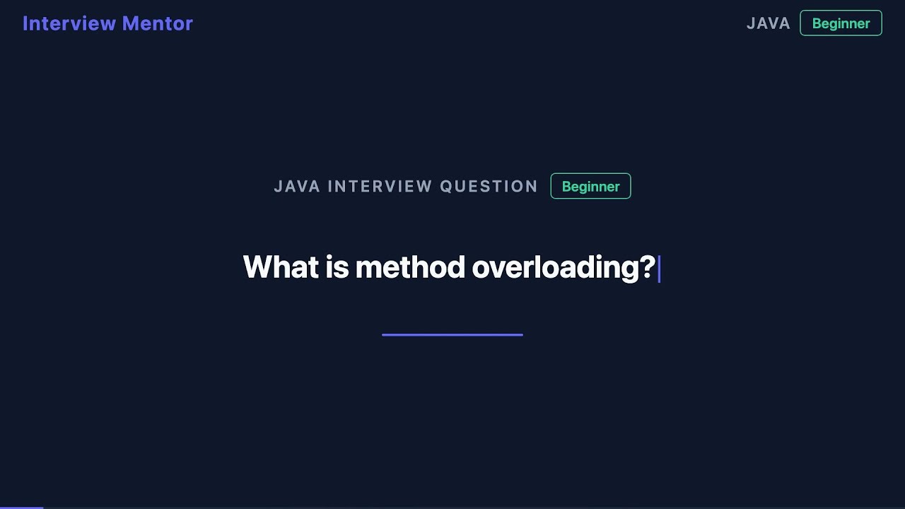 What is Method Overloading in Java? (Beginner Explanation) - YouTube