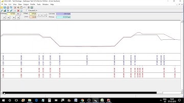 Plot Cross Sections of a Canal using LXQ CAD