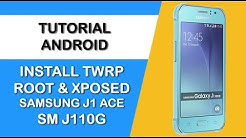 INSTALL CUSTOM RECOVERY TWRP ROOT & XPOSED SAMSUNG J1 ACE SM-J110G - Durasi: 7.32. 