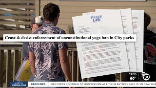 San Diego yoga teachers fight city's ban on group classes