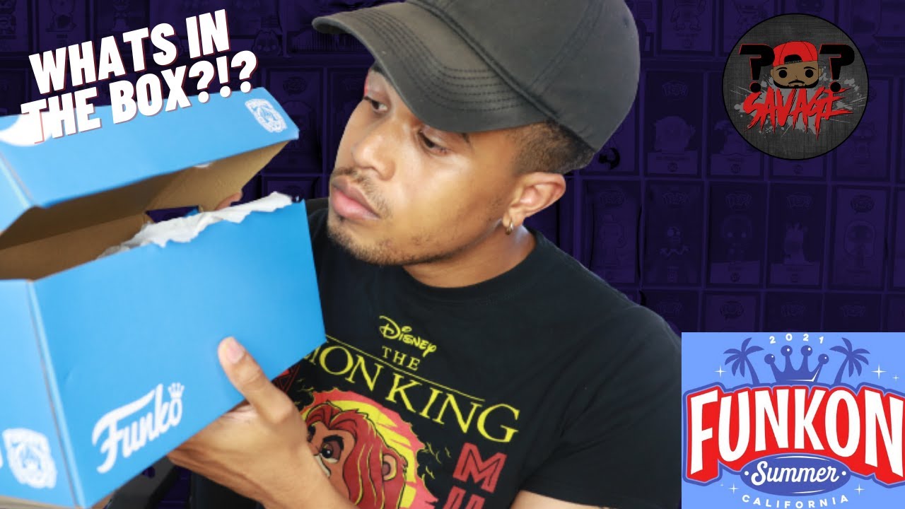 Opening A Funkon 2021 Freddy Funko Box Of Fun!!