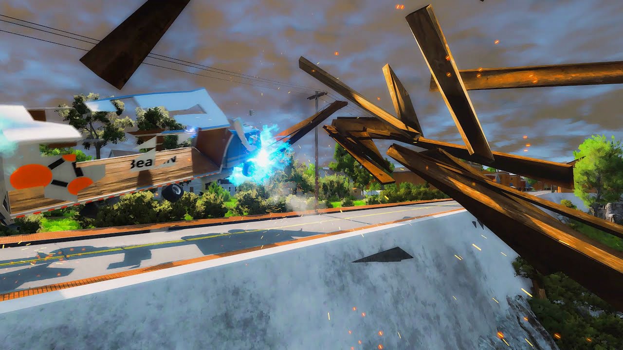 BeamNG Early Prototype Testing - Tornado - YouTube