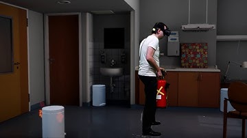 Unreal Engine 4 - Physical Fire Extinguisher - VR Experiments, Prototypes & Demos