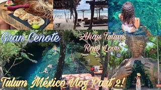 Tulum México Vlog Part 2 | Gran Cenote &amp; Raw Love