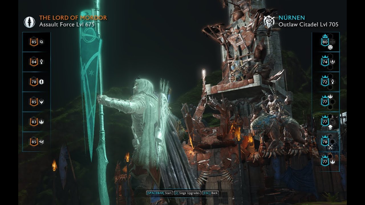 Shadow Of War - Siege Defense