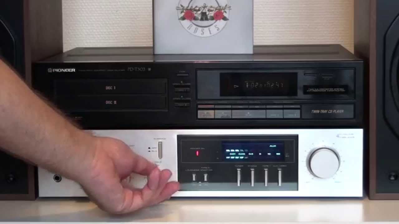 PIONEER PD-T303 TWIN TRAY COMPACT DISC PLAYER - YouTube