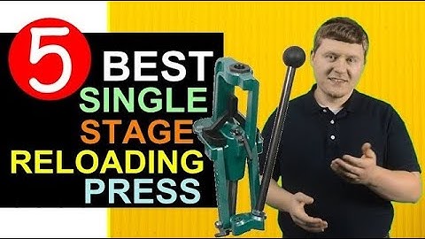 Top 5 Best Single Stage Reloading Press 🏆 UPDATED 🏆
