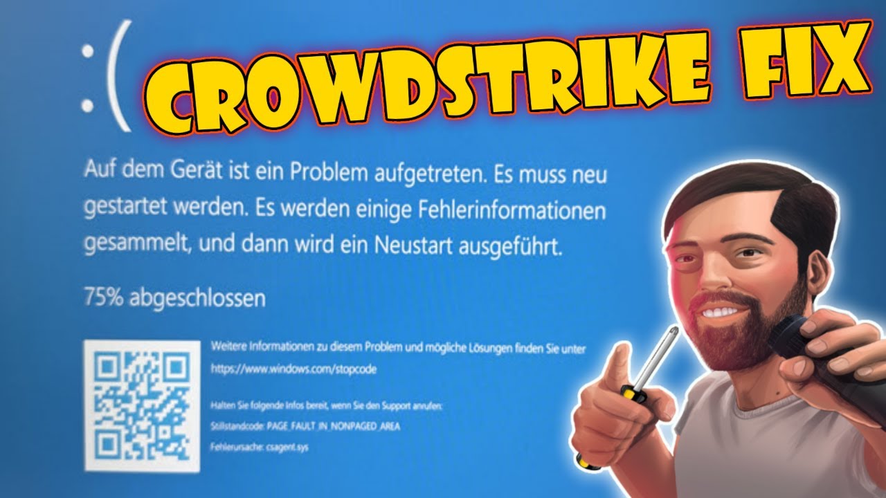 Crowdstrike Fix - So behebst Du den BSOD - BSI Crowdstrike Falcon Bug ...