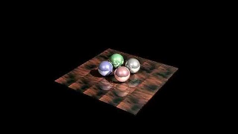 Raytracer fly-through