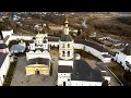 Пафнутьев Боровский монастырь вид с птичьего полета.