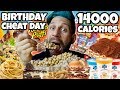 VLOG BIRTHDAY CHEAT DAY - SGARRO il giorno del mio COMPLEANNO - MAN VS FOOD