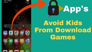 Lock Play store App's To Avoid Your Kids to Download Games. #shorts screenshot 4