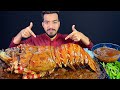 3kg giant king lobsterasmr spicy seafood boil  asmr mukbang giant king lobster eating show
