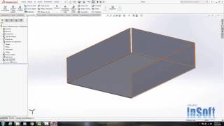 Curso solidworks como hacer Chapa metalica en diseño 3d
