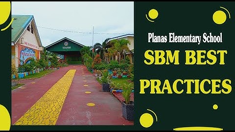 SCHOOL-BASED MANAGEMENT (SBM) Best Practices of PLANAS ELEMENTARY SCHOOL (SBM LEVEL 2) SY 2019-2020