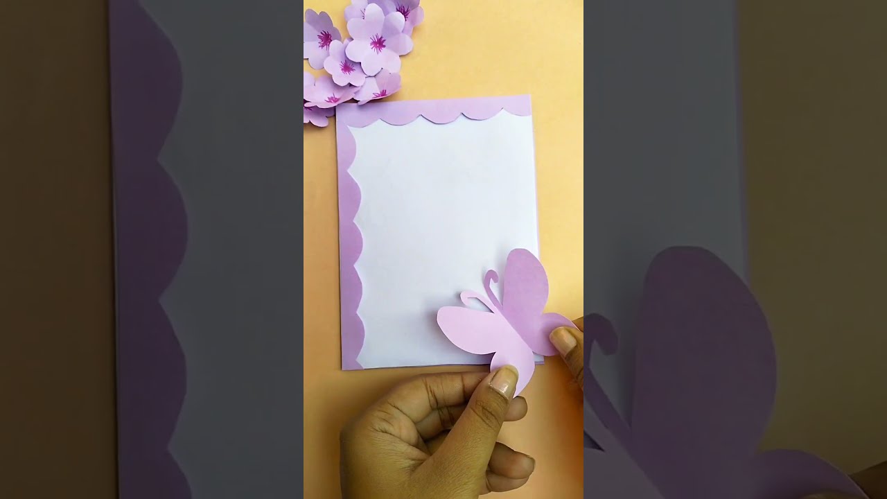 Diy Card Front Page Design Shorts Cardmaking Cardcrafting