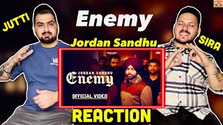 Reaction on: Enemy (Official Video) Jordan Sandhu | Being Digital | ​⁠@reacthub