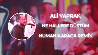 Ali Yaprak - Ne Hallere Düştüm (Numan Karaca Remix) Resimi