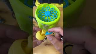 Summer Fun with a Switch Adapted Bubble Maker