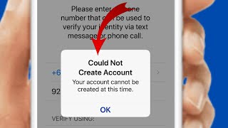 How to fix could not create account your account cannot be created at this time Apple ID 2024