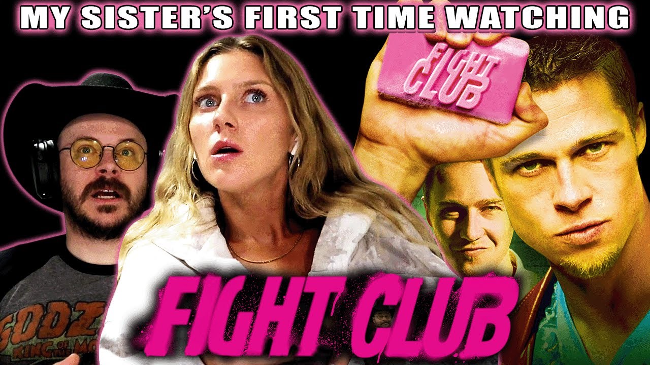 My Sister's First Time Watching Fight Club (1999) | Berly's Movie Reaction | It Blew Her Mind!