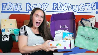 Completely FREE Baby Stuff 2024!! First Time Mom HOW TO GUIDE (how to get it & what’s inside)
