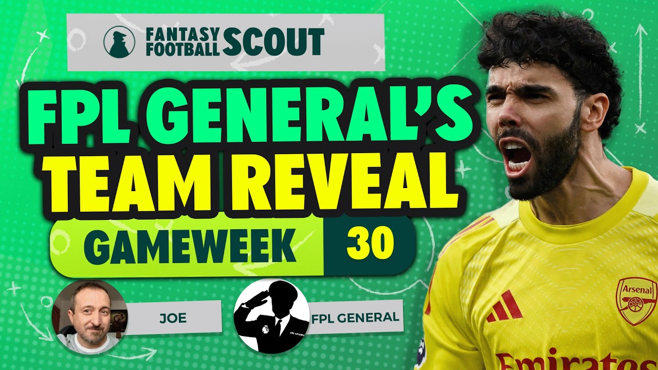 BEST GOALKEEPERS 👀 | FPL GENERAL'S TEAM REVEAL GW30! 🚀 | Fantasy Premier League Tips 2025/26