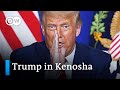 Trump fuels partisan divide at Kenosha visit | DW News