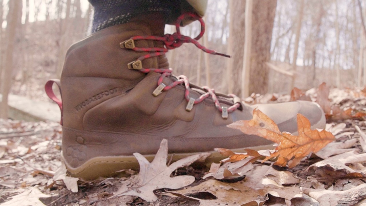 Vivobarefoot Tracker Snow SG Boots Mens 10 43 Dusty Olive Leather Minimalist Winter hikes await you and your new Vivobarefoot Tracker ATs  main image 3