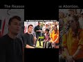 The reason Charlie Kirk opposes abortion.