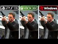 James bond 007 blood stone  ps3 vs xbox 360 vs pc  graphics comparison