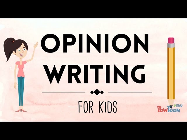 Opinion Writing for Kids | Episode 1 | What Is It? class=