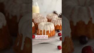 Mini Eggnog Bundt Cakes | Betty Makers
