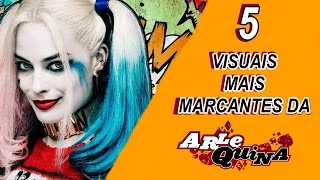 Os 5 Visuais Mais Marcantes Da Arlequina