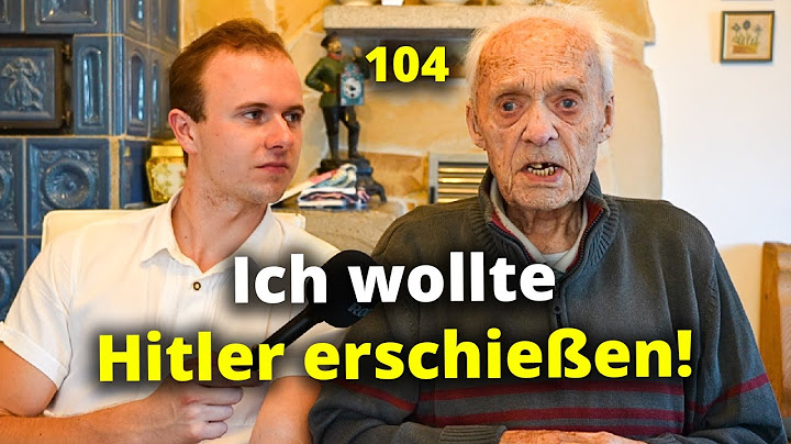 104-jähriger Kriegsveteran erzählt vom 2. Weltkrieg
