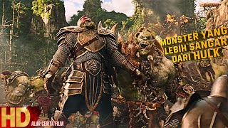 RIBUAN MONSTER BAR-BAR MENEMBUS PORTAL UNTUK MENGINVASI BUMI || alur cerita film WARCRAFT 2016