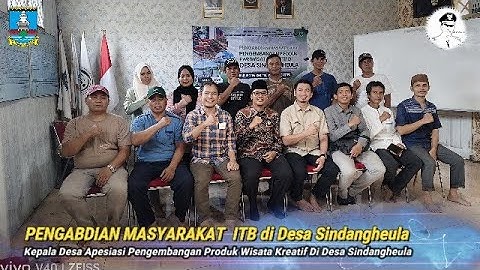 ITB Dukung Pengembangan Desa Wisata Sindangheula Lewat Program Pengabdian Masyarakat