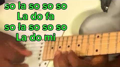 🔥Soukous guitar lesson - Learn African lead guitar fast (step by step tutorial)