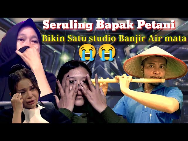 Kenapa satu studio kok bisa banjir air mata 😭😭 karena seruling Bapak petani ini || Parodi class=