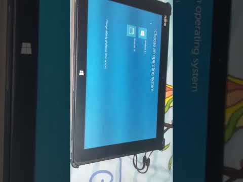 fujitsu arrow tab Q506 windows 8.1 boot animation