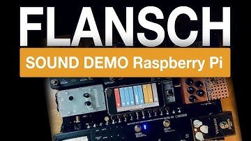 Flansch Plugin on Raspberry Pi - Live Guitar Demo with TouchOSC