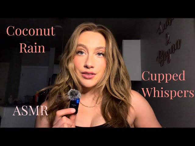 ASMR Coconut Rain for 20 Minutes Straight (Will Make You Fall Asleep…)