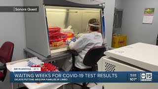 Waiting weeks for covid-19 test results