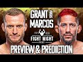 UFC London: Davey Grant vs. Daniel Marcos Preview &amp; Prediction